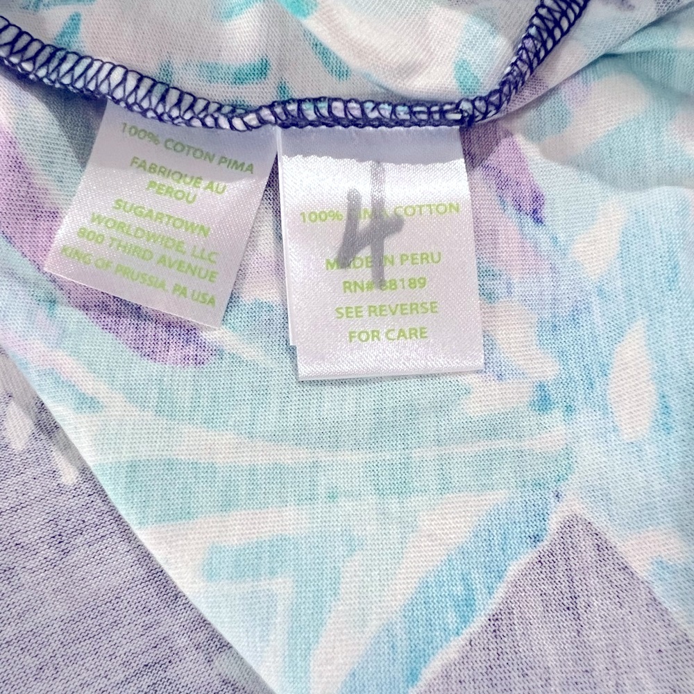 💙💜🍍NWT Lilly Pulitzer Hollee Pineapple Dress Size Large - Picture 7 of 10